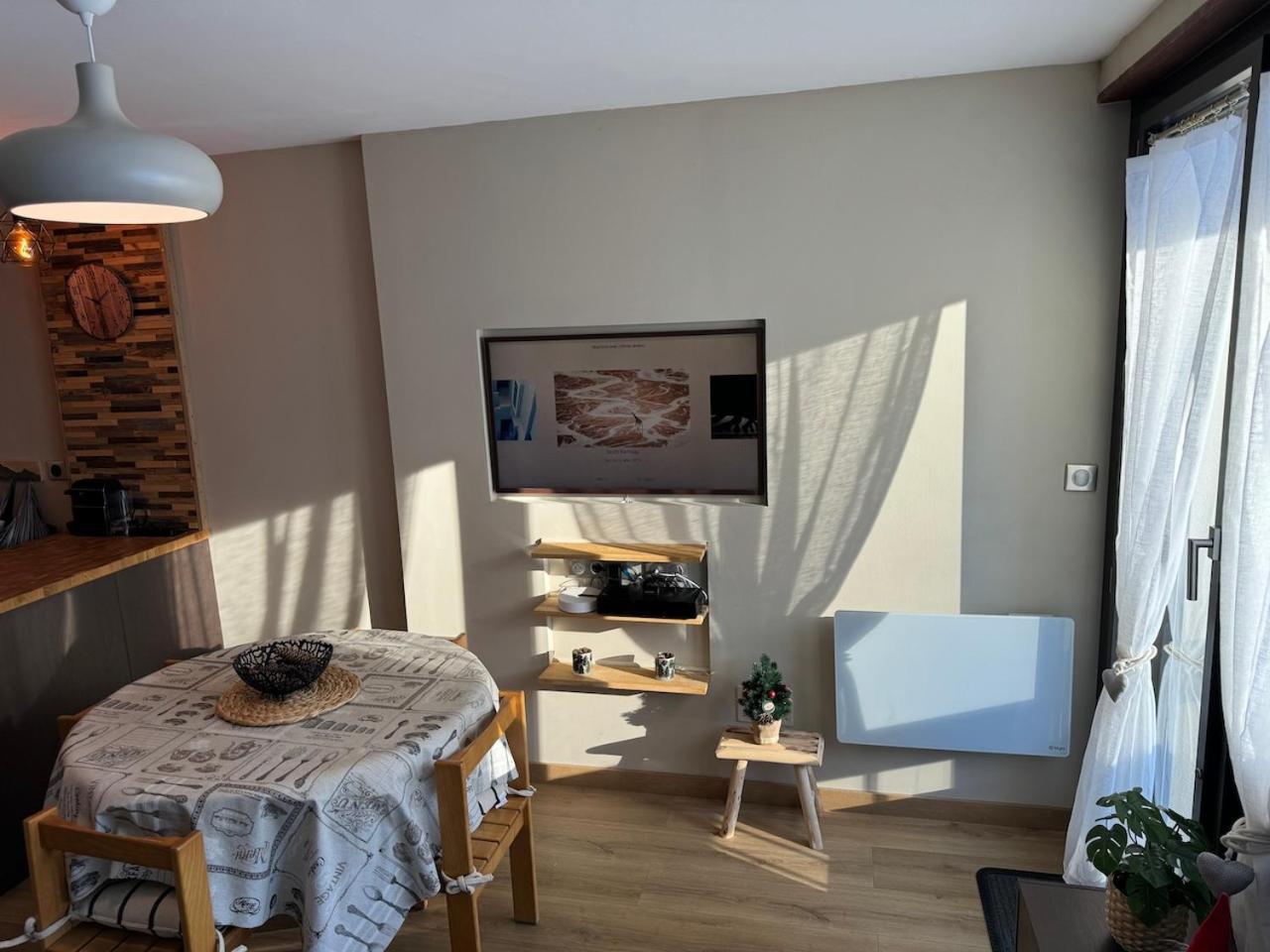 Studio Les Chalmettes 4 Personnes Au Pied Des Pistes Wifi - Balcon - Parking Montgenèvre Zewnętrze zdjęcie