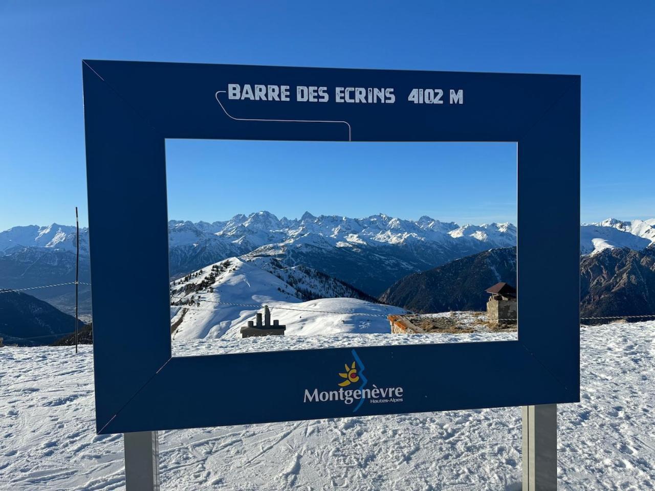 Studio Les Chalmettes 4 Personnes Au Pied Des Pistes Wifi - Balcon - Parking Montgenèvre Zewnętrze zdjęcie