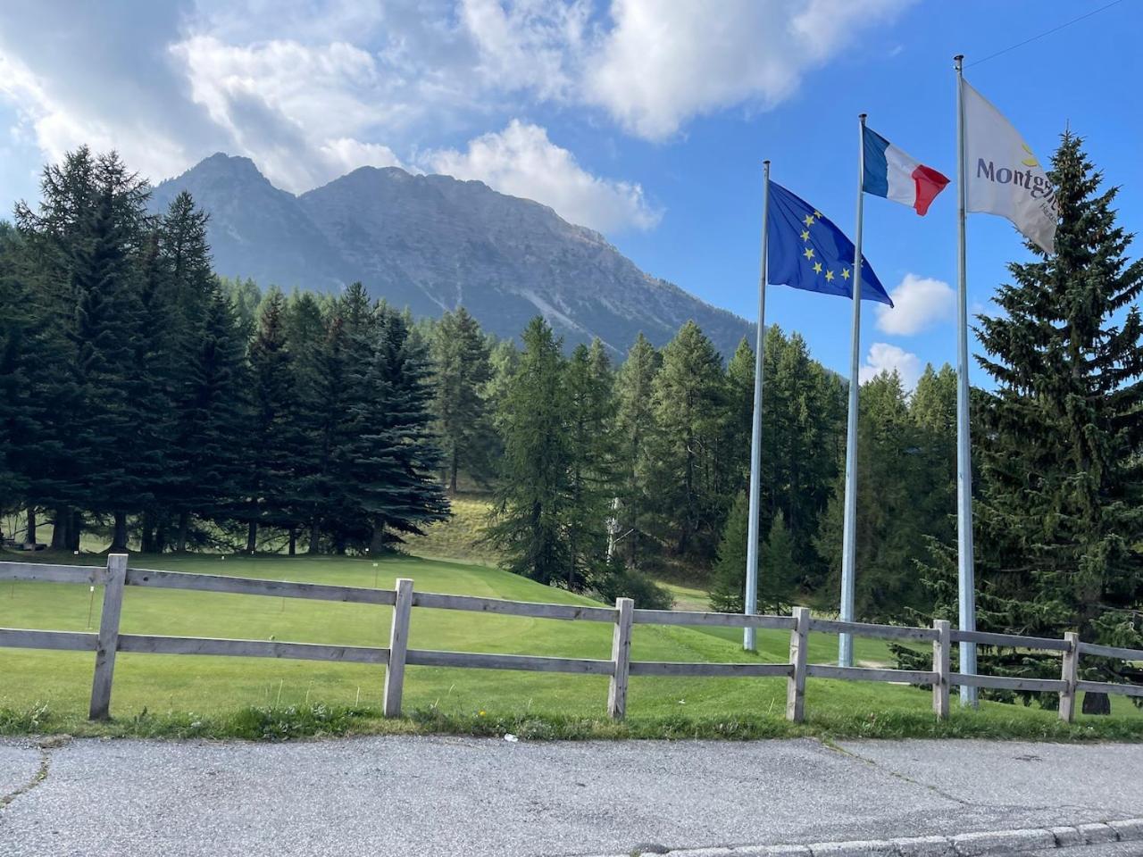 Studio Les Chalmettes 4 Personnes Au Pied Des Pistes Wifi - Balcon - Parking Montgenèvre Zewnętrze zdjęcie